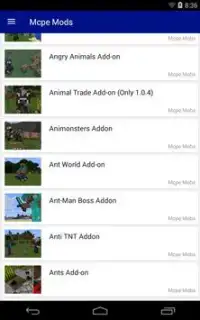 Mods for Minecraft PE - Addons Screen Shot 0