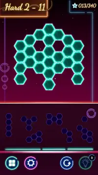 Hexa Quest - Block hexa puzzle game Screen Shot 1