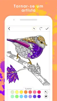 ColorSky: livro de colorir gratuito para adultos Screen Shot 0