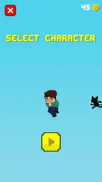 Gump Runner Game Free Online Screen Shot 1