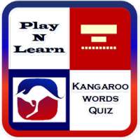 Kangaroo word puzzle game