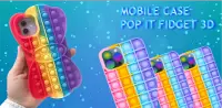 DIY Pop it MOBILE PHONE CASE FIDGET TOY GAME Screen Shot 0