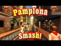 Pamplona Smash: Bull Runner Screen Shot 1