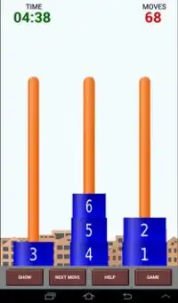 Ah! a Tower of Hanoi free Screen Shot 1