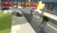 Отстранение от ареста Stickman: Robot Warrior Dest Screen Shot 21