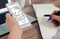 How To Draw Hello Kitty Screen Shot 0