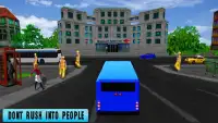 Employees Transport: Bus Simulator 3D Screen Shot 4