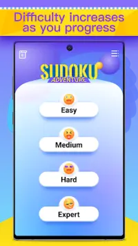 Sudoku Adventure - Train your brain and have fun Screen Shot 1