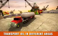 Lange zware vrachtwagen Cargo drive simulatie 2018 Screen Shot 1