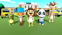 Baby Tom School Bus Driver 3D Screen Shot 2