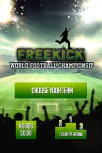 FreeKick - World Championship Screen Shot 0