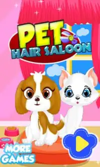 Animal Pet Hair Salon gier Screen Shot 0