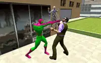 Spider eroe sopravvivenza vs Crime City gangster Screen Shot 0
