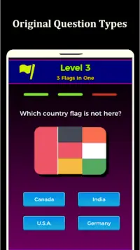 World Flags Quiz Game Screen Shot 0