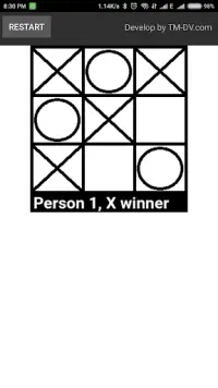 Tic Tac Toe simple games Screen Shot 1