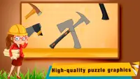 Tools Puzzle Game for Kids Screen Shot 1