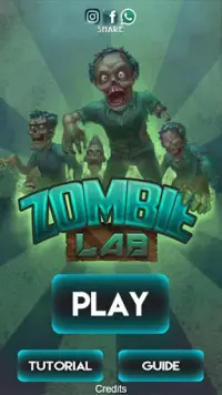 Zombie Lab free Screen Shot 1