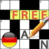 German Crossword Word Game Free