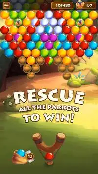 Forest Bubble Shooter Rescue Screen Shot 0