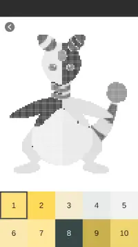 Pixelmoon Coloring By Number - Pixel Art Screen Shot 5