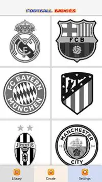 Europe Football Badges Color by Number - Pixel Art Screen Shot 0