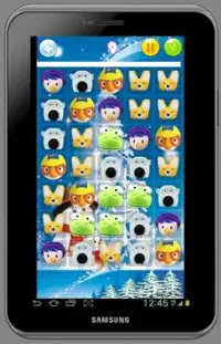 Puzzle pororo and friends game Screen Shot 1