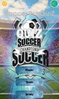 Pro Soccer QuiZ Screen Shot 1