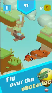 Sky High: Free Fun Flying Game Screen Shot 5