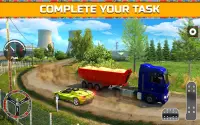 vrachtauto transport spel Screen Shot 1