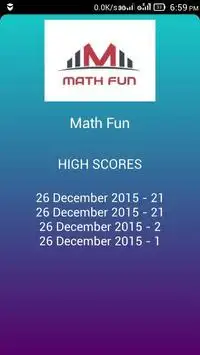 Math Fun Screen Shot 2