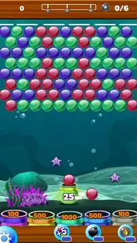 Bubble Starfish and Octopus Screen Shot 1