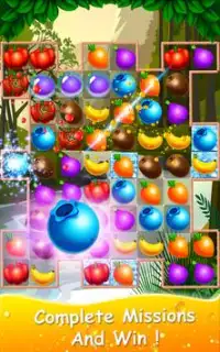 Fruit Garden Juice Match 3 game Screen Shot 3