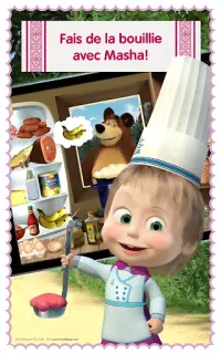 Masha et Ours: jeux de cuisine Screen Shot 4