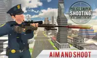 Sniper di polizia Riprese Real Gangster 2017 Screen Shot 0
