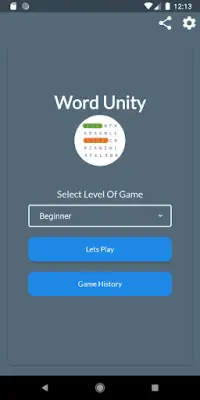 Word Unity Puzzle Screen Shot 0