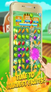 Fruit Link Smash Mania: Free Match 3 Game Screen Shot 4