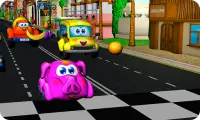 Kids Racing Game 3D Screen Shot 1