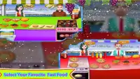 通り 食べ物 メーカー シェフ -  キッチン 料理 ゲーム Screen Shot 3