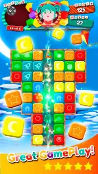 Toy cubes collapse: Blast and pop boxes puzzle Screen Shot 0