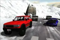 Snow Car Racing Screen Shot 0