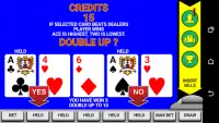 Video Poker Classic Double Up Screen Shot 1