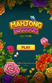 Mahjong Blossom Solitaire Screen Shot 0