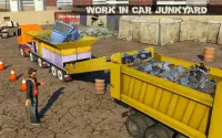 Cũ Ô tô Máy nghiền Cần cẩu & Dump Xe tải Lái xe 3D Screen Shot 12