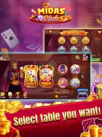Midas Club - Lucky 9, Tongits, Pusoy, Card Games Screen Shot 4