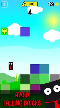 Brick Jump: 2D Arcade Block Challenge Screen Shot 1