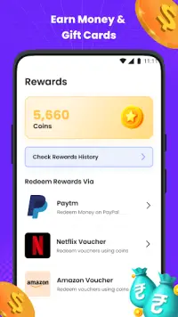 mGamer – Earn Money, Gift Card Screen Shot 1