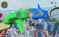 Flying Car Derby Crash Stunts & Car Racing Screen Shot 1