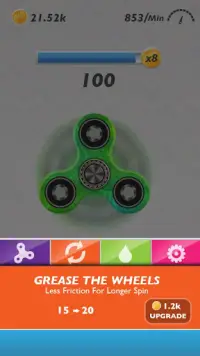 Fidget Spinner - Free Fidget Spinner Game for Kids Screen Shot 5