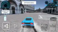 Das Fahren Eines Blauen Sportwagen Screen Shot 4