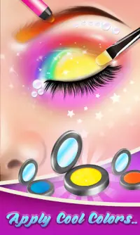 Eye maquillage: Jeux de filles Screen Shot 0